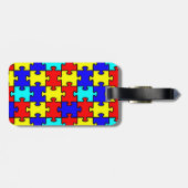 自閉症パパカスタムラゲッジタグ ラゲッジタグ (裏面横)