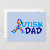 自閉症パパ ポストカード (正面/裏面)