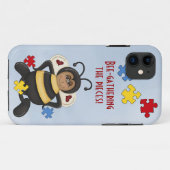 自閉症ピースiPhone5ケース#4 Case-Mate iPhoneケース (裏面(横))