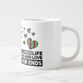 自閉症ファミリー – マグカップ (右)