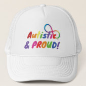 自閉症プライドインフィニティハット キャップ (正面)