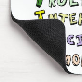 自閉症プライドキュートアクロスティック マウスパッド (コーナー)