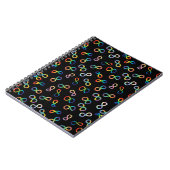 自閉症プライド神経多様性受容 ノートブック (左側)