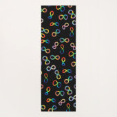 自閉症プライド神経多様性受容 ヨガマット (裏面)