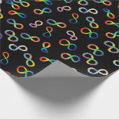 自閉症プライド神経多様性受容 ラッピングペーパー (角)