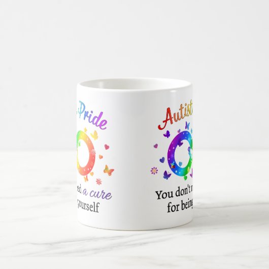 自閉症プライド コーヒーマグカップ (中央)