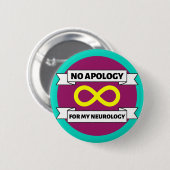 自閉症プライド 缶バッジ (正面&裏面)