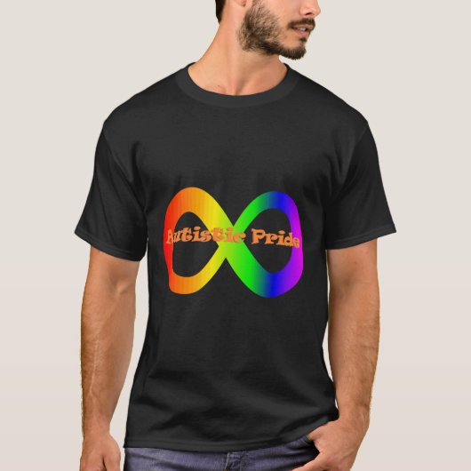 自閉症プライド Tシャツ (正面)