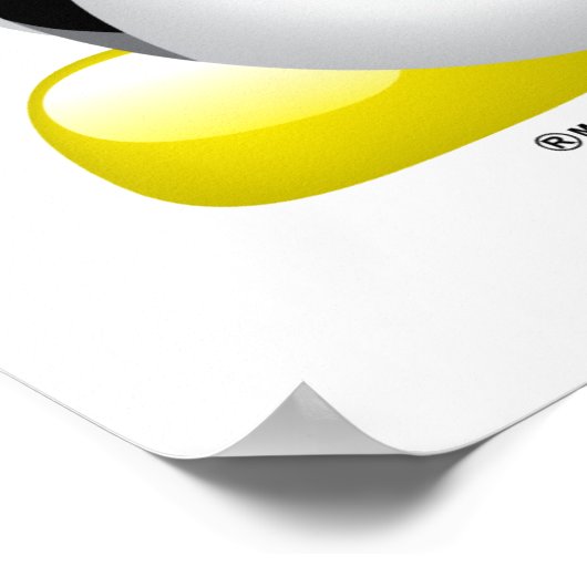 自閉症ペンギン ポスター (角)