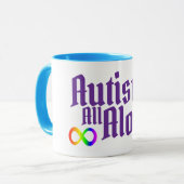 自閉症マグカップ マグカップ (正面左)