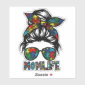 自閉症ママの生活 自閉症啓発デーのギフト シール (シート)