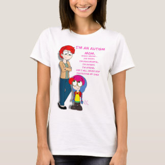 自閉症ママのTシャツ Tシャツ