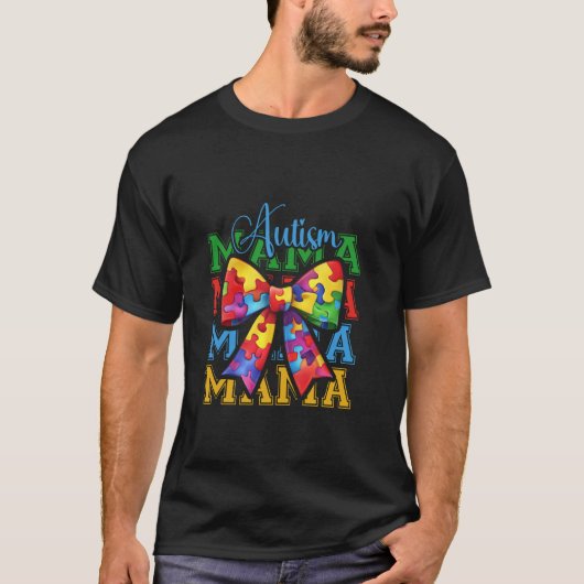 自閉症ママコケット Tシャツ (正面)