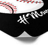 自閉症ママ野球乱雑パン自閉症の意識 ポスター (角)