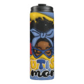 自閉症ママ3D膨張タンブラー タンブラー (正面)