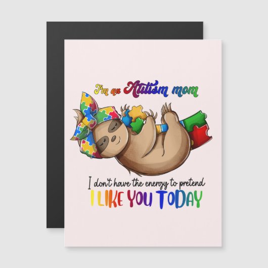 自閉症ママ – スロース (正面/裏面)