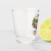 自閉症ママ – スロース ショットグラス (左)