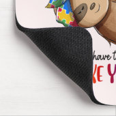 自閉症ママ – スロース マウスパッド (コーナー)