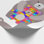 自閉症ママ ラッピングペーパー (角)