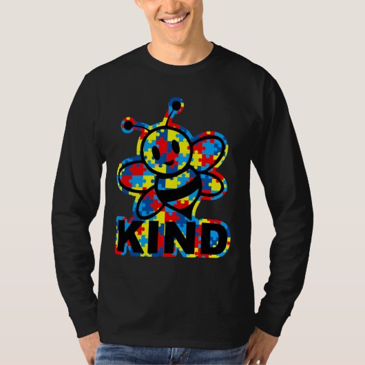 自閉症ミツバチ Tシャツ (正面)