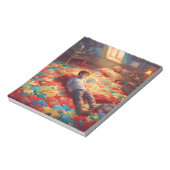 自閉症メモ帳 ノートパッド (回転)