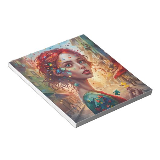 自閉症メモ帳 ノートパッド (アングル)