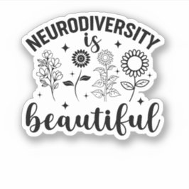 自閉症ワイルドフラワー、ADHD、特殊なエド先生 シール