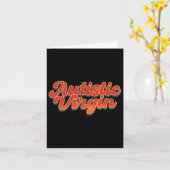 自閉症ヴァージンおもしろい自閉症の認知月自炎 カード (黄色い花)