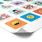 自閉症中国のAAC PCSポインティング通信04 ポスター (角)