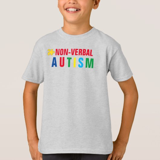 自閉症保 – または独自のKidsの基本ティーを作成 Tシャツ (正面)