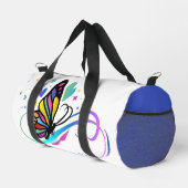 自閉症保 – または自分のデザイン ダッフルバッグ (右コーナー)