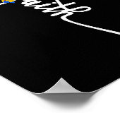 自閉症信仰自閉症おもしろい自閉症Aw ポスター (角)