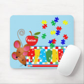 自閉症先生マウスパッド マウスパッド (マウス)