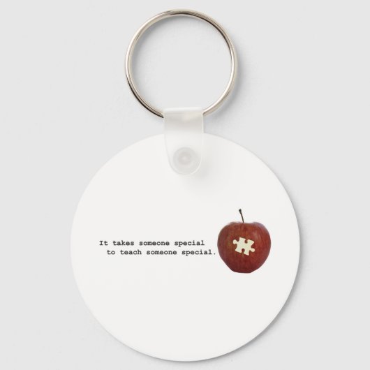 自閉症先生 キーホルダー (正面)