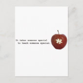 自閉症先生 ポストカード (正面)