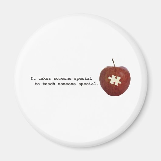 自閉症先生 マグネット (正面)