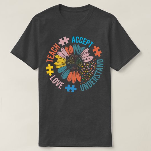 自閉症先生 Tシャツ (デザイン正面)