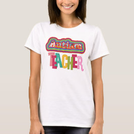 自閉症先生Vネックシャツ Tシャツ