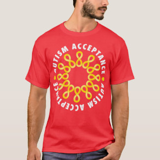 自閉症受付花 Tシャツ