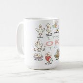 自閉症受容がーず | 違うことはOK! コーヒーマグカップ (正面左)