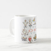 自閉症受容がーず | 違うことはＯＫ コーヒーマグカップ (正面左)