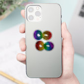 自閉症受容神経多様性ステッカーパック シール (スマートフォン)