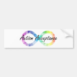 自閉症受容 バンパーステッカー