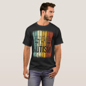 自閉症周期表スペリング Tシャツ (正面フル)