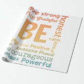 自閉症啓発ギフトマベアサポート自閉症A ラッピングペーパー (アンロールド)