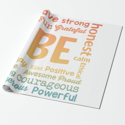 自閉症啓発ギフトマベアサポート自閉症A ラッピングペーパー (アンロールド)