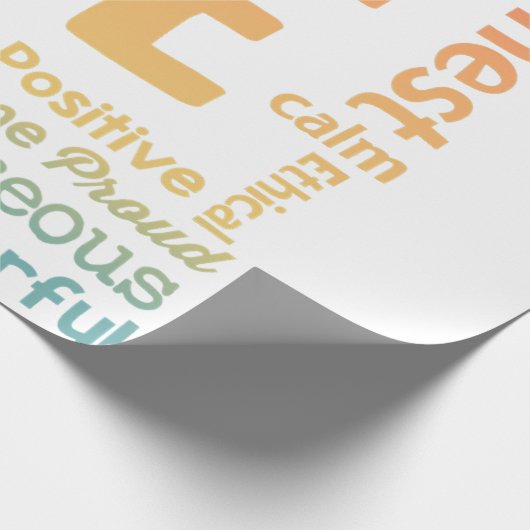 自閉症啓発ギフトマベアサポート自閉症A ラッピングペーパー (角)