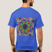 自閉症啓発ギフト自閉症 Tシャツ (裏面)