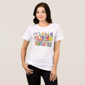 自閉症啓発コケッティ トライブレンドＴシャツ (正面全面)