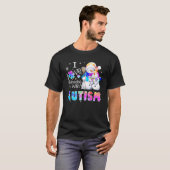 自閉症啓発サポーター クリスマスTシャツ Tシャツ (正面フル)